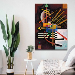 Wallity Lienzo Decorativo Vasili Kandinsky 70 x 100 cm